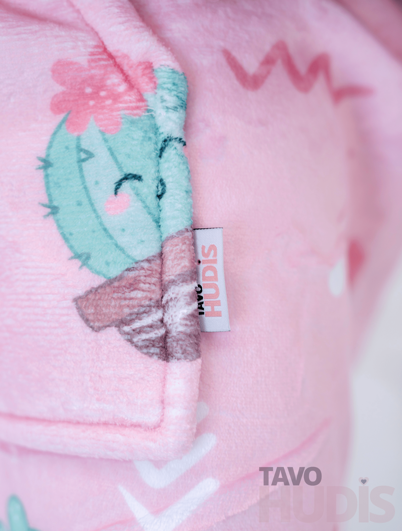 Cacti Blanket Hoodie